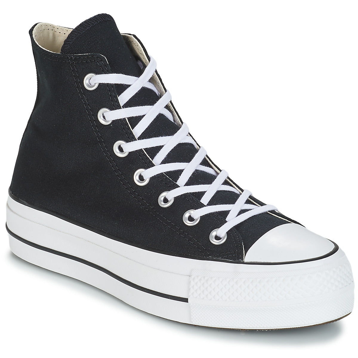 Sneakers alte donne Converse  CHUCK TAYLOR ALL STAR LIFT CANVAS HI  Nero 