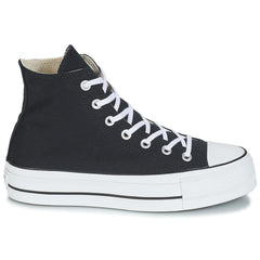 Sneakers alte donne Converse  CHUCK TAYLOR ALL STAR LIFT CANVAS HI  Nero 