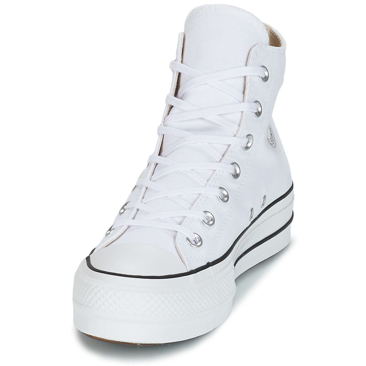 Sneakers alte donne Converse  CHUCK TAYLOR ALL STAR LIFT CANVAS HI  Bianco 