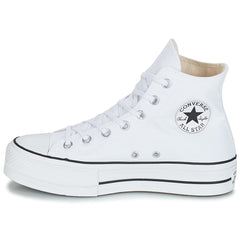 Sneakers alte donne Converse  CHUCK TAYLOR ALL STAR LIFT CANVAS HI  Bianco 