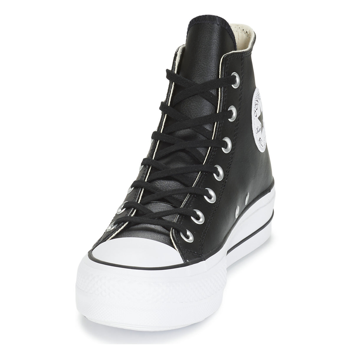 Sneakers alte donne Converse  CHUCK TAYLOR ALL STAR LIFT CLEAN LEATHER HI  Nero 