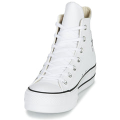 Sneakers alte donne Converse  CHUCK TAYLOR ALL STAR LIFT CLEAN LEATHER HI  Bianco 