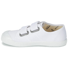 Scarpe bambini ragazza Victoria  BLUCHER LONA DOS VELCROS  Bianco 