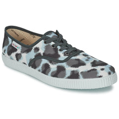 Sneakers basse donne Victoria  INGLESA ESTAMP HUELLA TIGRE  Grigio 