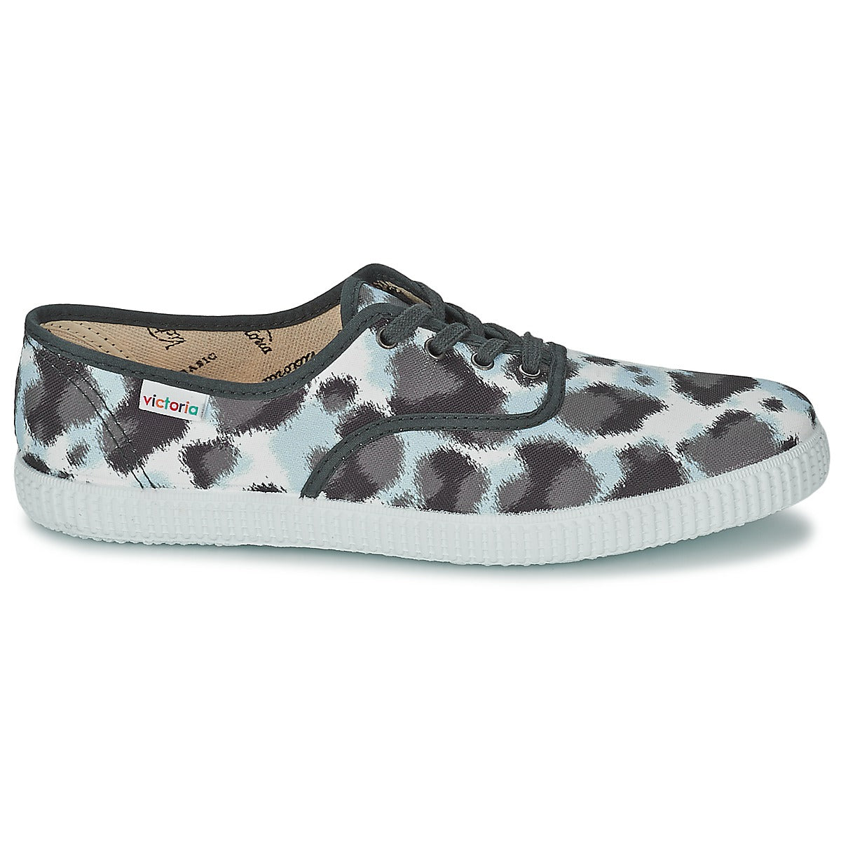 Sneakers basse donne Victoria  INGLESA ESTAMP HUELLA TIGRE  Grigio 