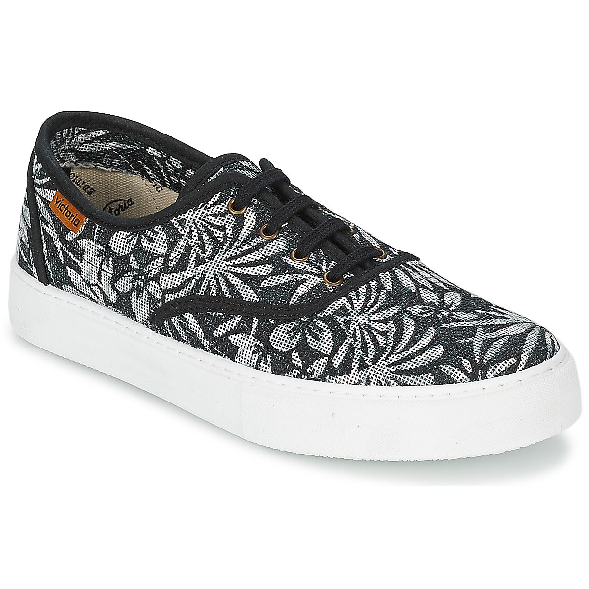 Sneakers basse donne Victoria  INGLES ESTAP HOJAS TROPICAL  Nero 