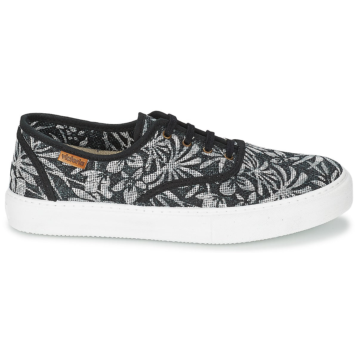 Sneakers basse donne Victoria  INGLES ESTAP HOJAS TROPICAL  Nero 