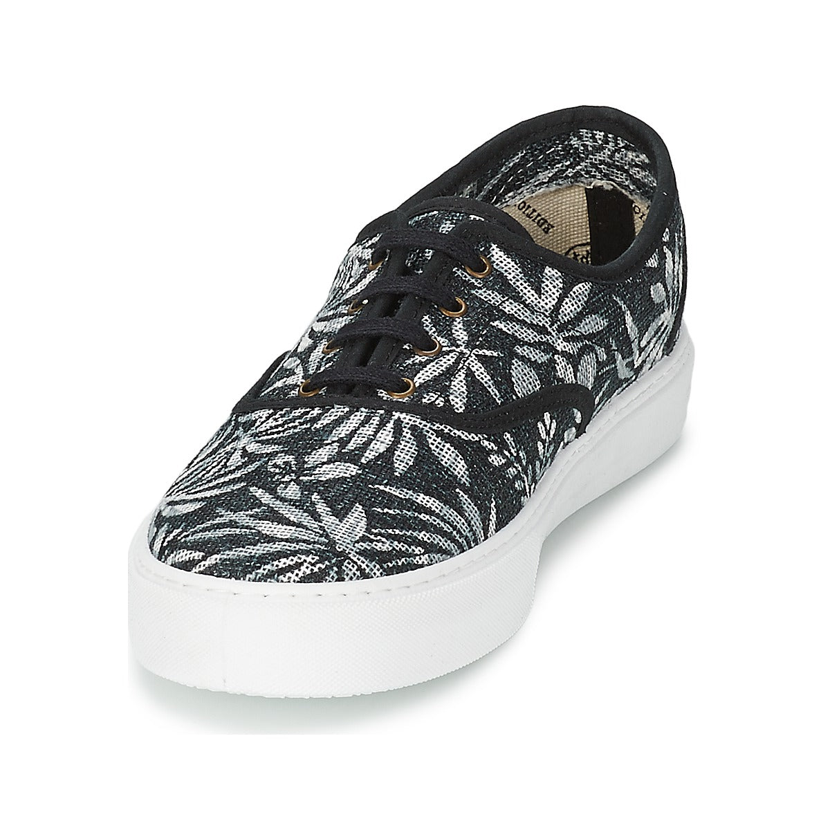 Sneakers basse donne Victoria  INGLES ESTAP HOJAS TROPICAL  Nero 