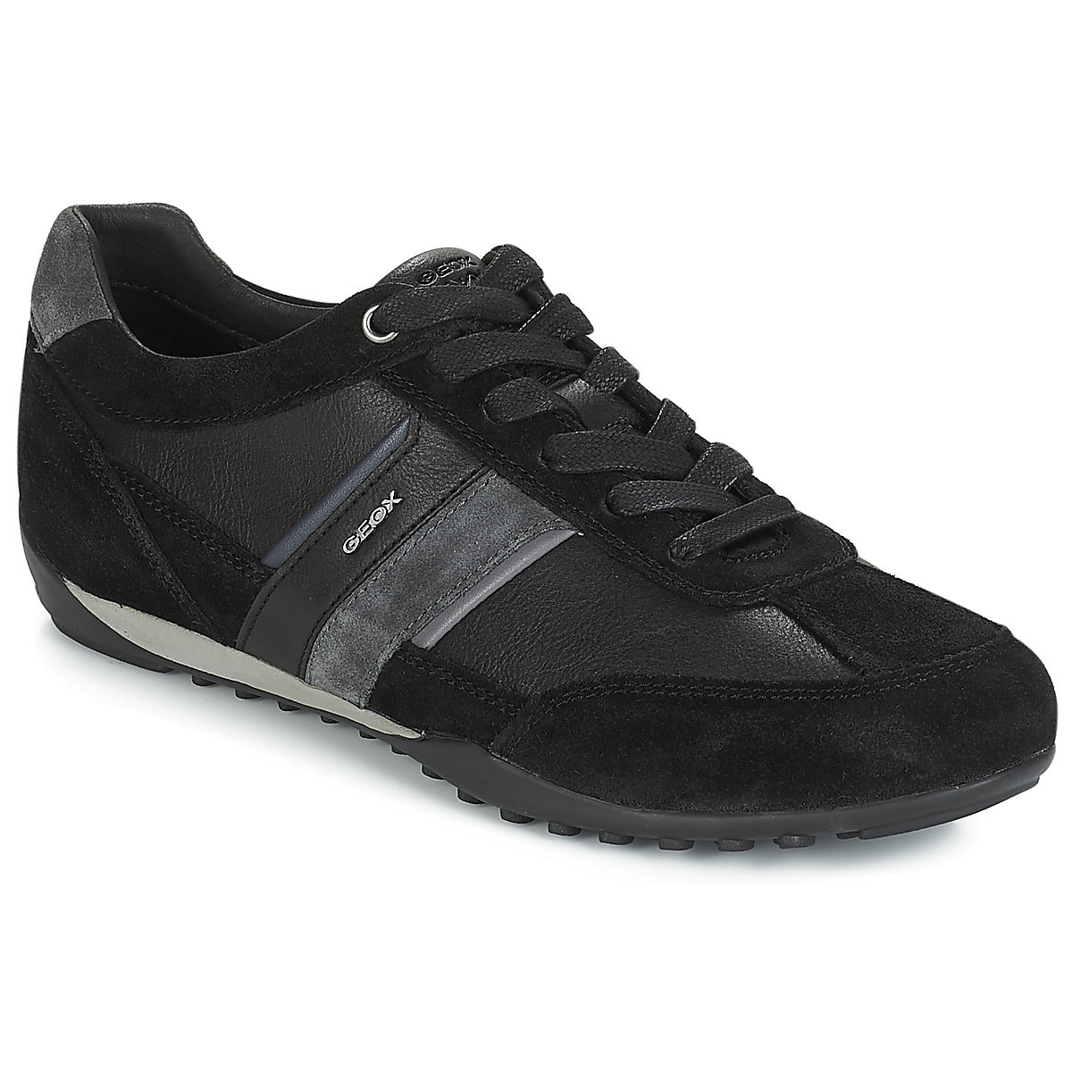 Sneakers uomini Geox  U WELLS  Nero 