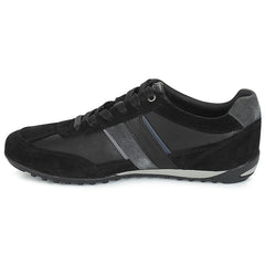 Sneakers uomini Geox  U WELLS  Nero 