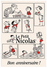 Strofinaccio Le Petit Nicolas L'anniversaire Écru 48 X 72