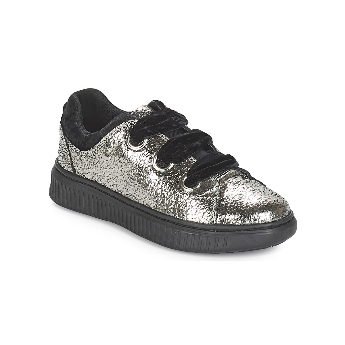 Scarpe bambini ragazza Geox  J DISCOMIX GIRL  Argento 