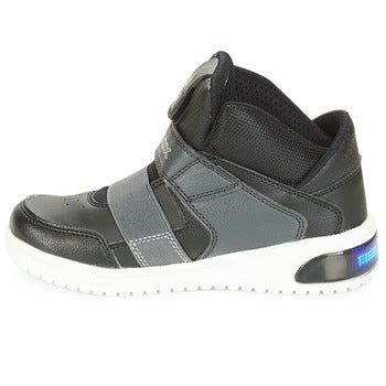 Scarpe bambini ragazzo Geox  J XLED BOY  Nero 