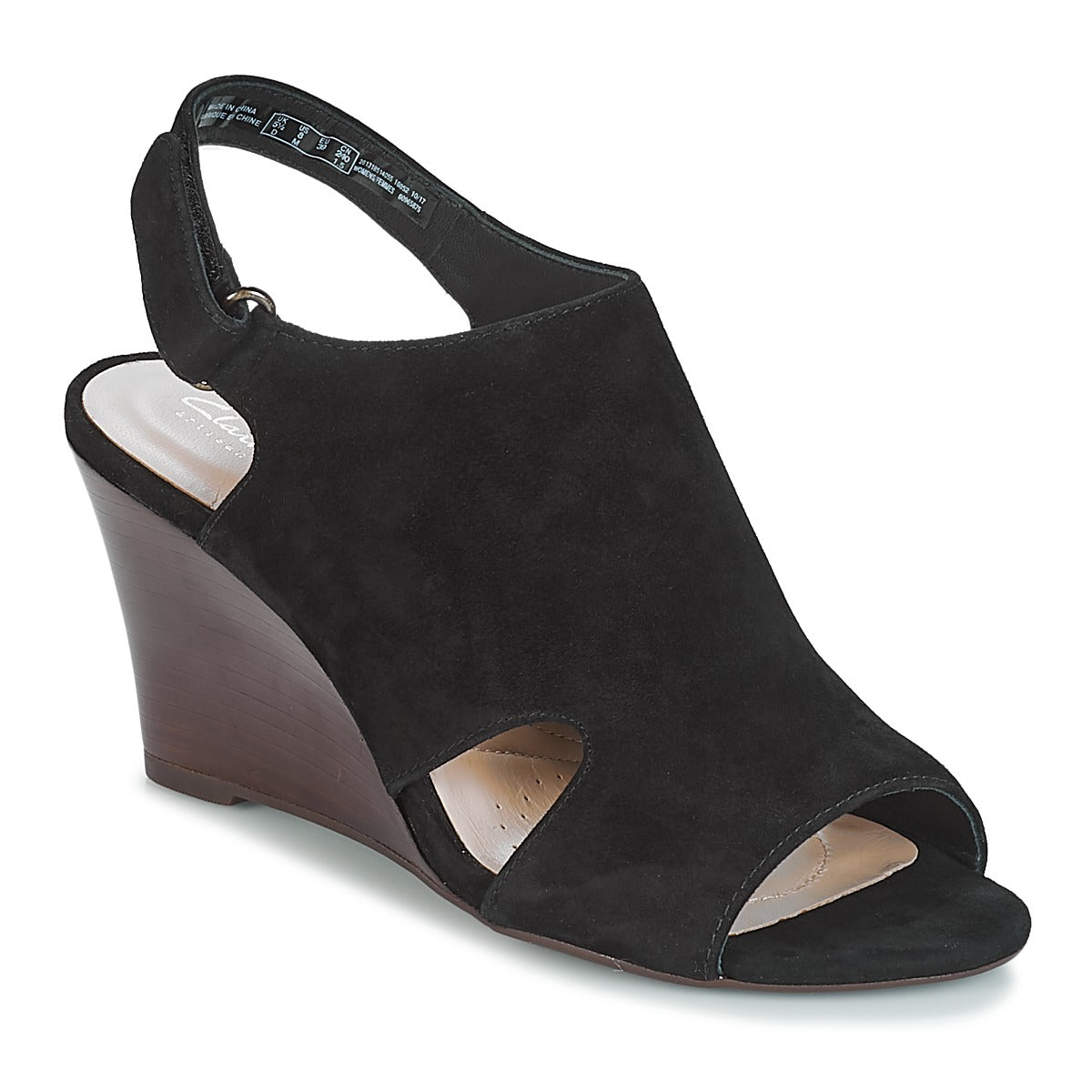 Sandali donne Clarks  Raven Mist  Nero 