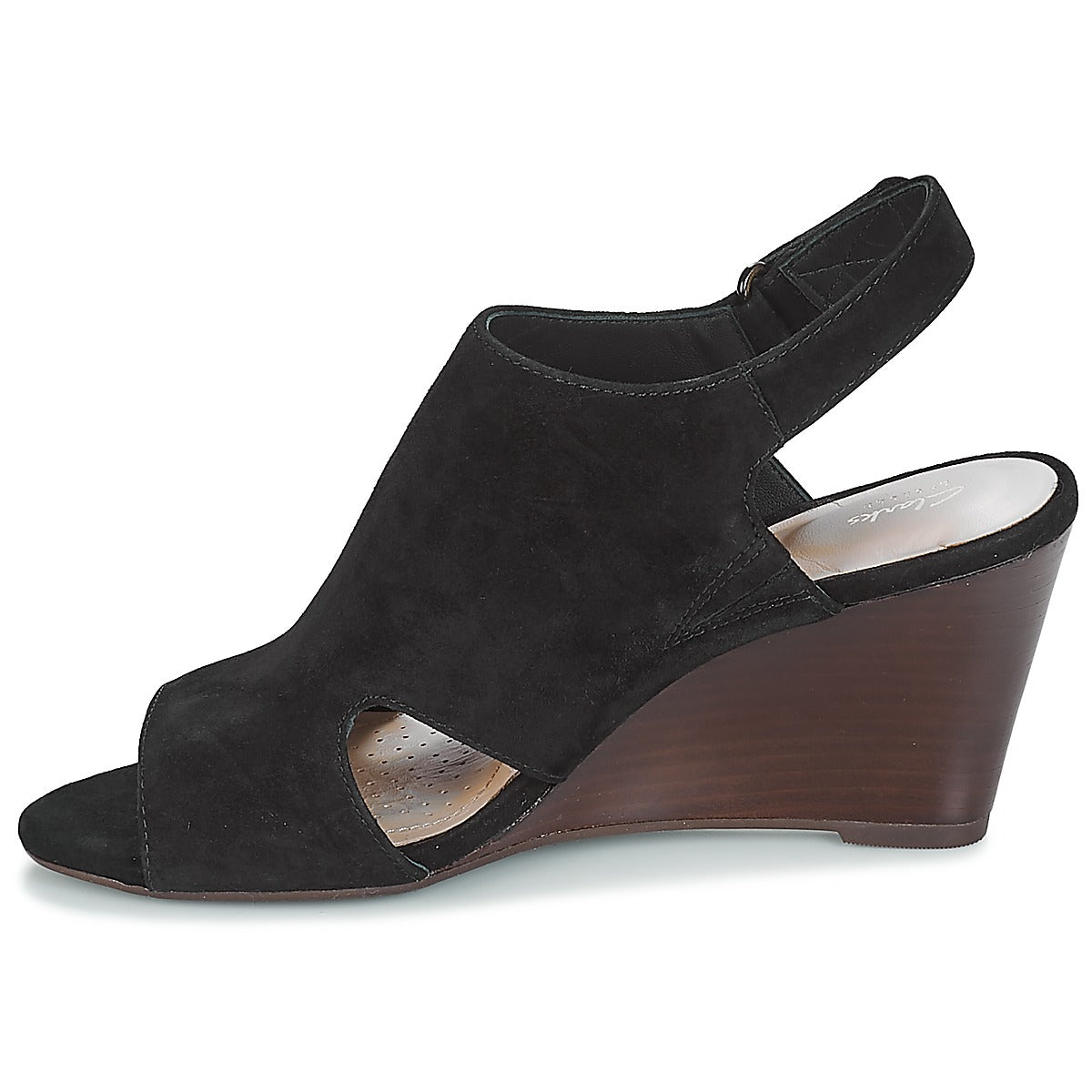 Sandali donne Clarks  Raven Mist  Nero 