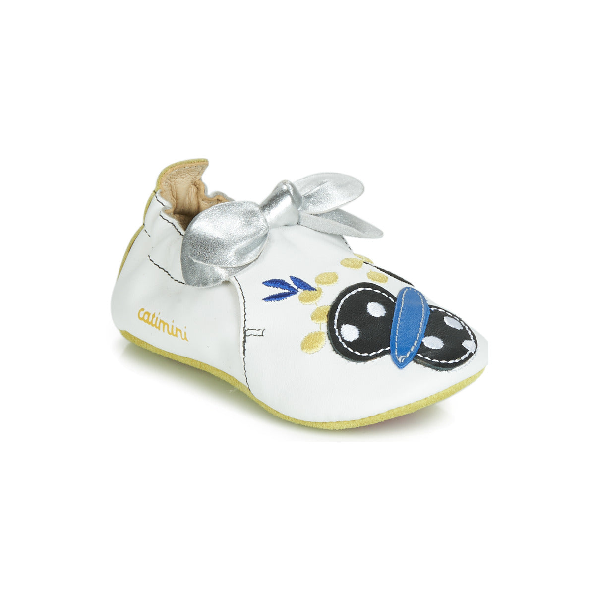 Pantofole bambini ragazza Catimini  CATIVA  Bianco 