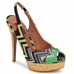 Sandali donne Missoni  RM71  Verde 