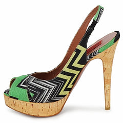 Sandali donne Missoni  RM71  Verde 