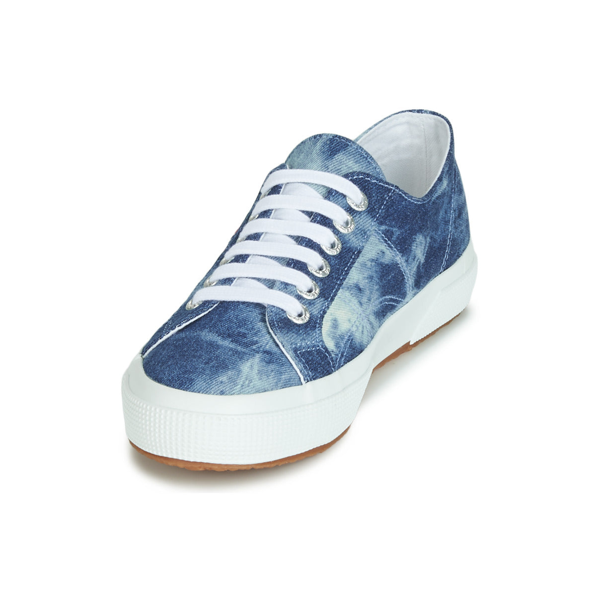 Sneakers basse donne Superga  2750 TIE DYE DENIM  Blu 