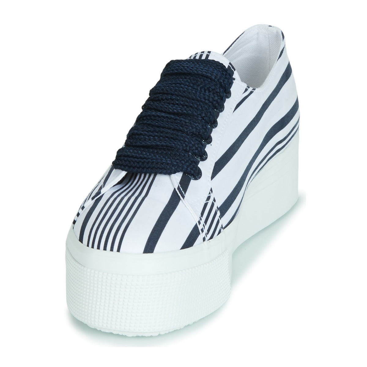 Sneakers basse donne Superga  2790 COT MULTI STRIPE W  Bianco 