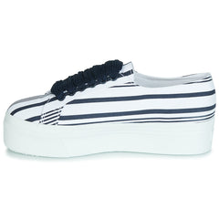 Sneakers basse donne Superga  2790 COT MULTI STRIPE W  Bianco 