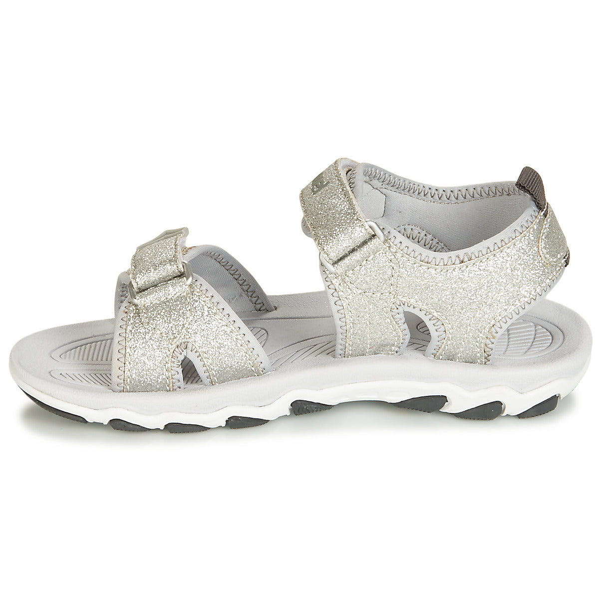 Sandali bambini ragazza hummel  SANDAL GLITTER JR  Argento 