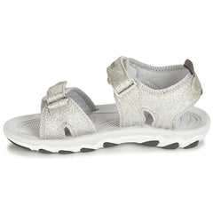 Sandali bambini ragazza hummel  SANDAL GLITTER JR  Argento 