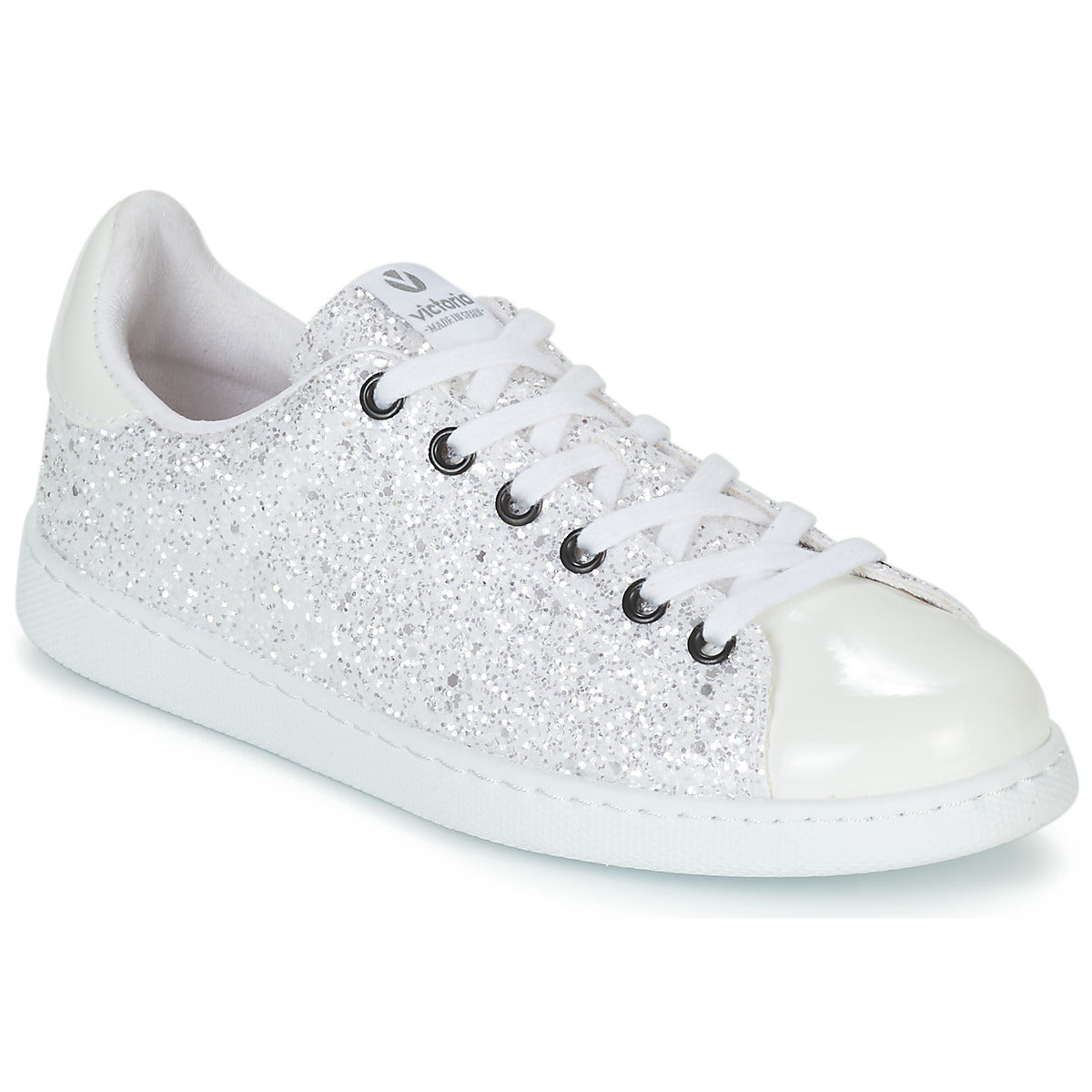 Sneakers basse donne Victoria  TENIS GLITTER  Bianco 