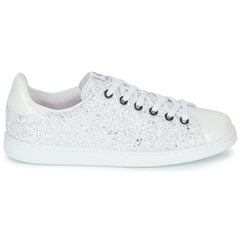 Sneakers basse donne Victoria  TENIS GLITTER  Bianco 