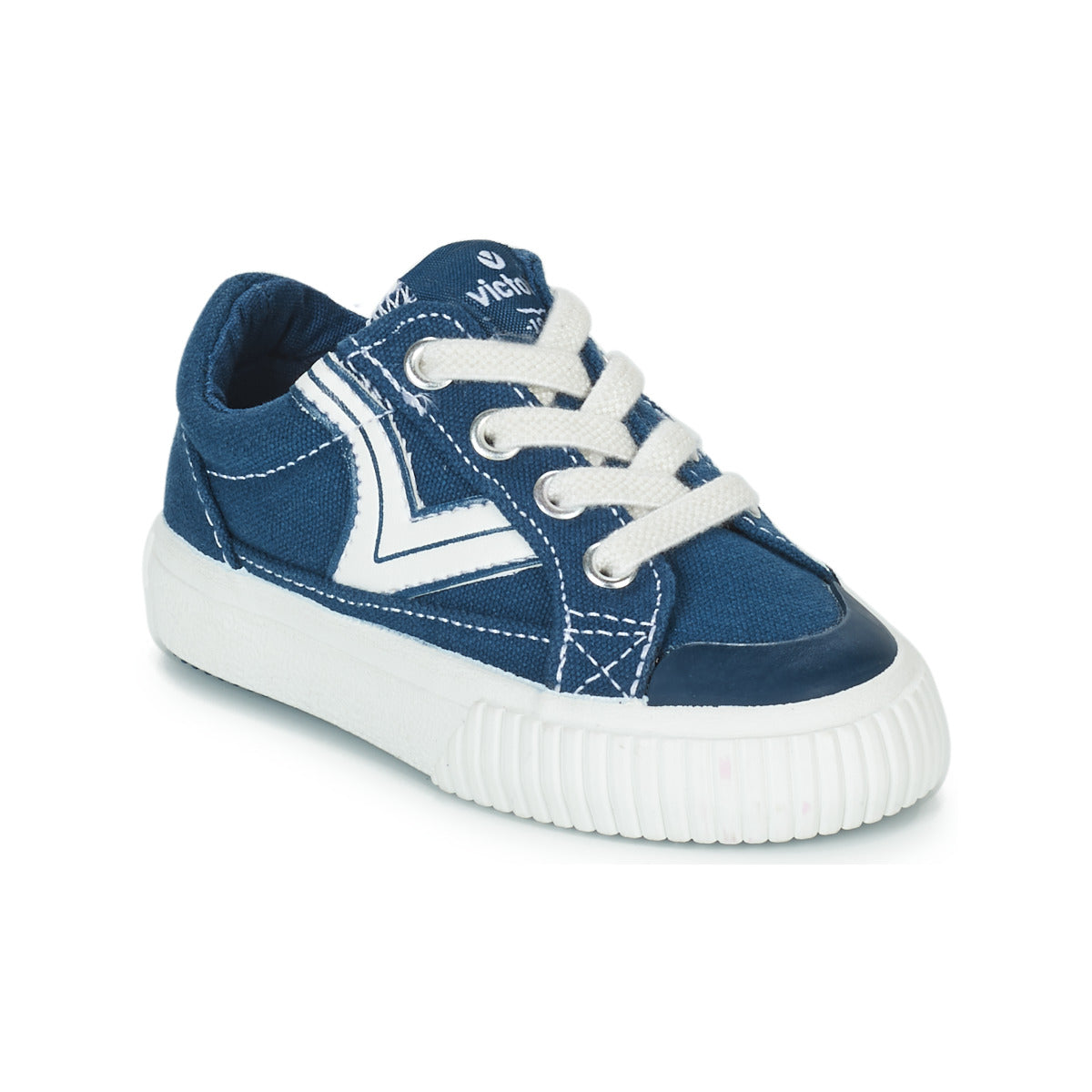 Scarpe bambini ragazza Victoria  TRIBU LONA RETRO  Blu 