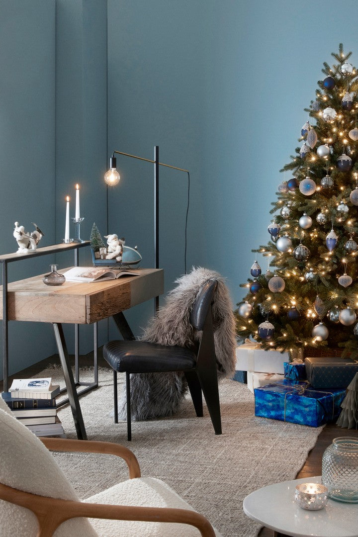 albero di natale bellamonte 150 cm, base stabile e struttura pieghevole per un facile montaggio