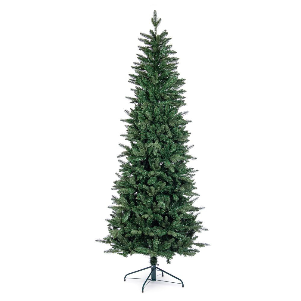 albero di natale slim logan h180-976 rami, vista frontale del prodotto