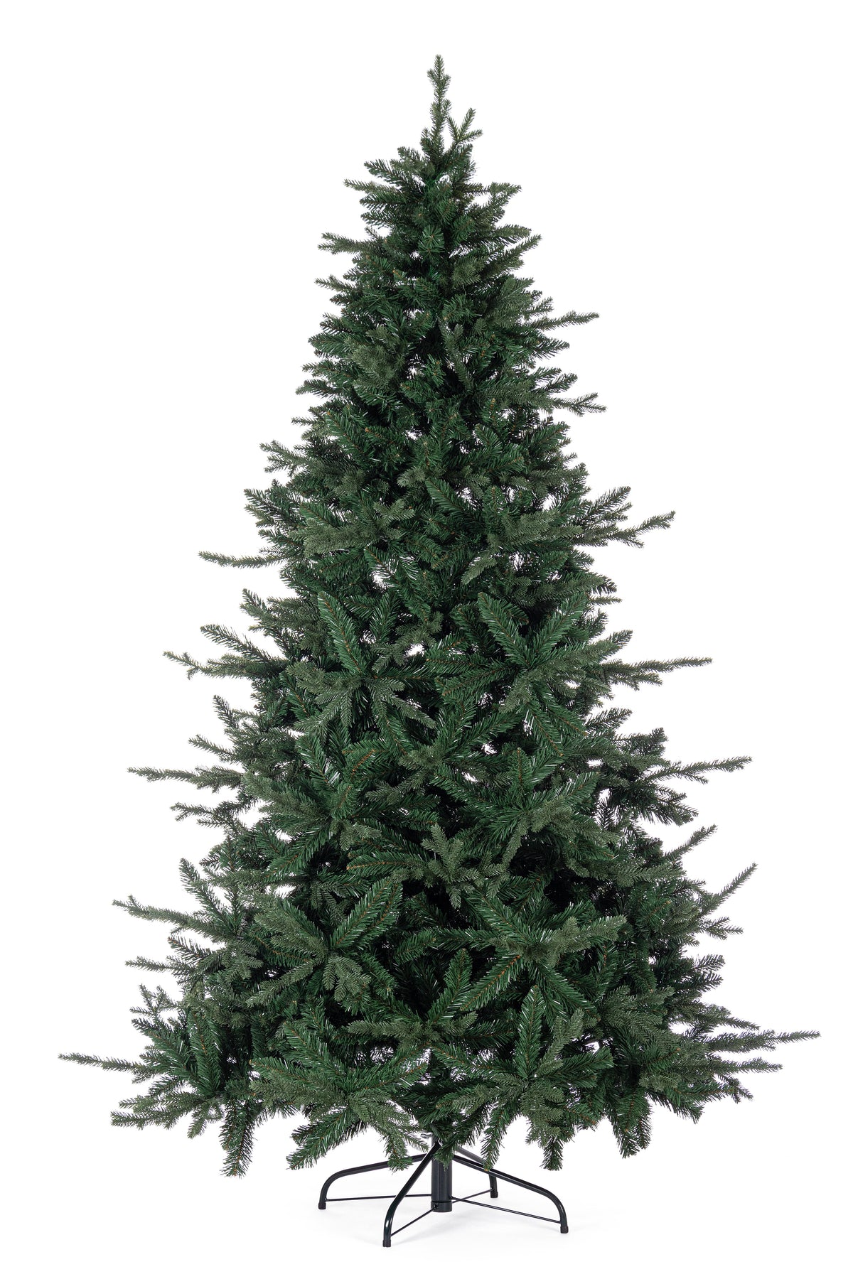 albero di natale miller 270 cm, albero di natale artificiale realistico ed elegante