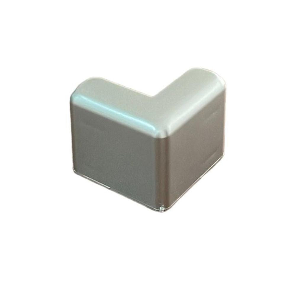 angolare esterno per alzatina 25 mm in alluminio tdk23, alzatina in primo piano, ideale per completare il piano cucina