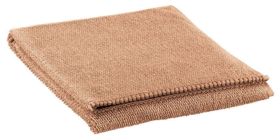 asciugamano bora latte, colore latte, taglia 50 x 100. asciugamano piegato su sfondo neutro per una visione pulita del prodotto