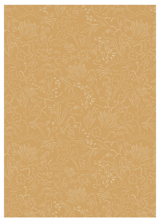 asciugamano biologico freedom bambù, colore bambù, taglia 50 x 70. asciugamano piegato su sfondo neutro per una visione pulita del prodotto