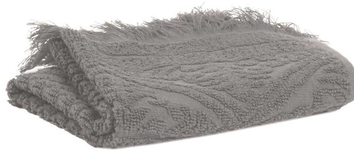 asciugamano da bagno zoe uragano, colore uragano, taglia 100 x 180. asciugamano piegato su sfondo neutro per una visione pulita del prodotto