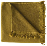 asciugamano luna noci, colore noci, taglia 100 x 50. asciugamano piegato su sfondo neutro per una visione pulita del prodotto