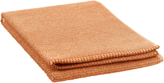 asciugamano bora cannella, colore cannella, taglia 50 x 100. asciugamano piegato su sfondo neutro per una visione pulita del prodotto