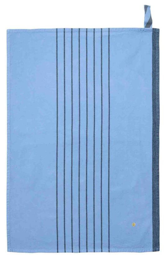 strofinaccio piero bluetiful, colore bluetiful, taglia 50 x 70. asciugamano piegato su sfondo neutro per una visione pulita del prodotto