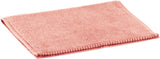 asciugamano ospite bora azalea, colore azalea, taglia 30 x 50. asciugamano ospite piegato elegantemente su fondo neutro