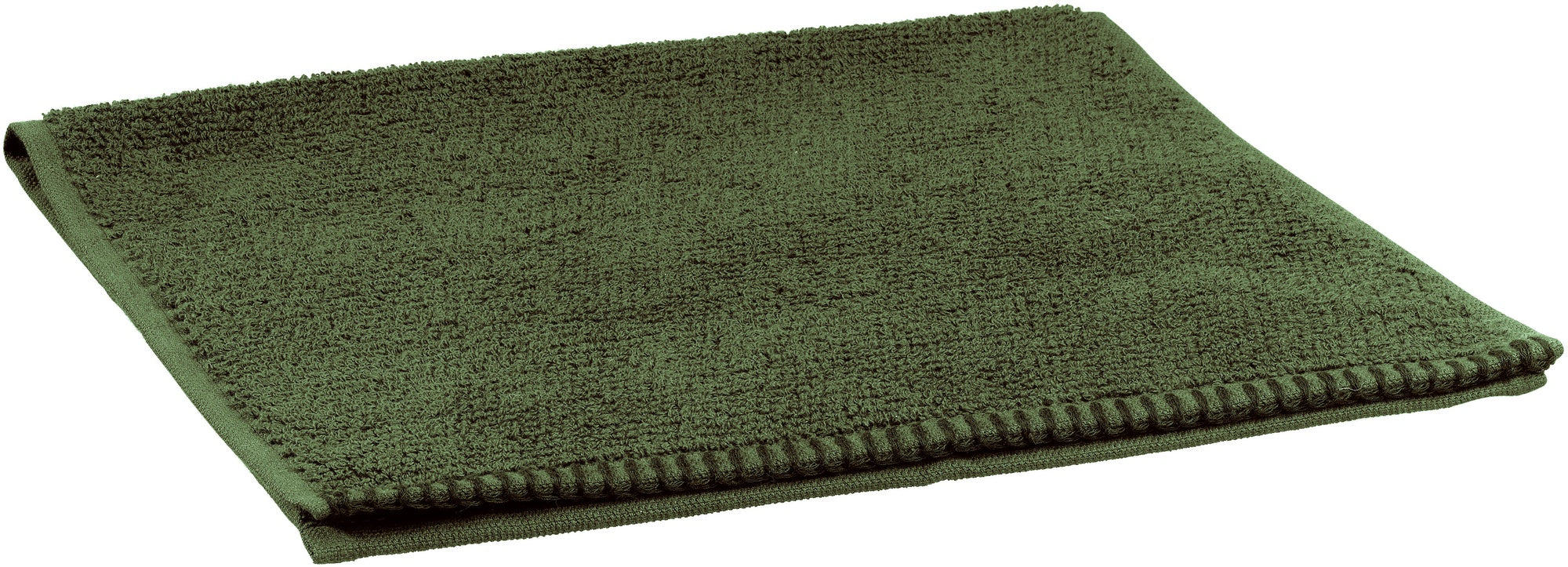 asciugamano ospite bora rosmarino, colore rosmarino, taglia 30 x 50. asciugamano ospite piegato elegantemente su fondo neutro