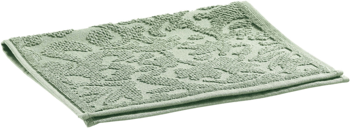 asciugamano ospite gilda timo, colore timo, taglia 30 x 50. asciugamano ospite piegato elegantemente su fondo neutro