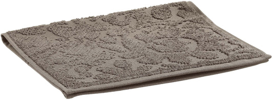 asciugamano ospite gilda carbone, colore carbone, taglia 30 x 50. asciugamano ospite piegato elegantemente su fondo neutro