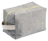 astuccio cubo finette caviar, colore finette caviar, taglia 22 x 14 x 10,5. dettaglio del prodotto da bagno