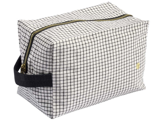astuccio cubo gustave caviar, colore gustave caviar, taglia 22 x 14 x 10,5. dettaglio del prodotto da bagno 1332