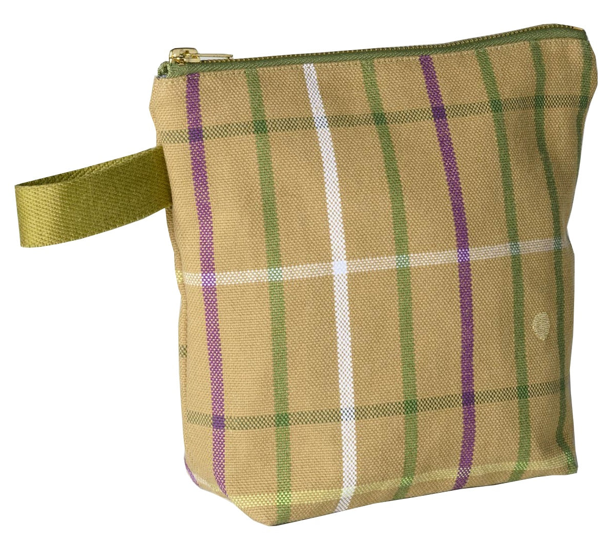 trousse da toilette scotty marrone, colore marrone, taglia 22 x 18 x 7,5. dettaglio del prodotto da bagno