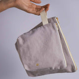 trousse da toilette iona pepe rosa, colore pepe rosa, taglia 22 x 18 x 7,5. dettaglio del prodotto da bagno