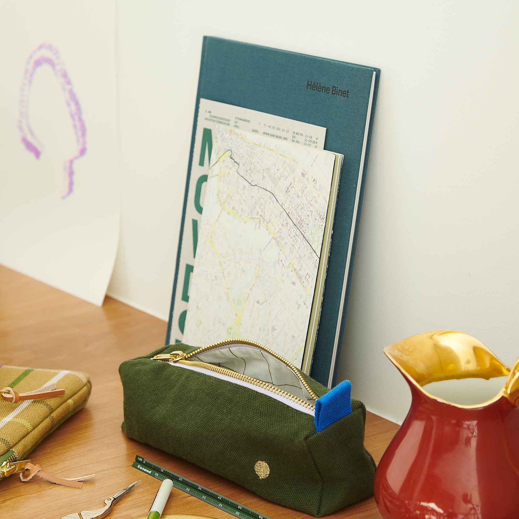 astuccio da ufficio iona cavolo riccio, colore cavolo riccio, taglia 6 x 20 x 6. dettaglio del prodotto da bagno