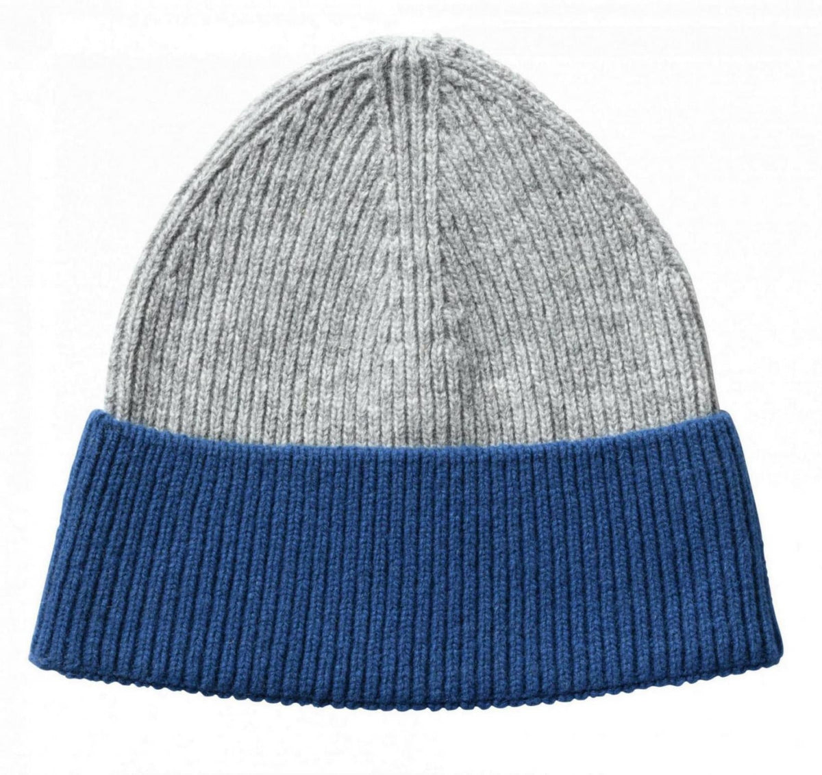 bonnet benny silver, colore silver, taglia 21 x 23. berretto ecosostenibile su fondo neutro, piegato per mostrare il tessuto naturale